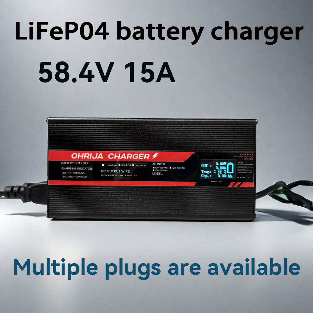 OHRIJA 58.4V 15A High Power Fa - 84V 20A Smart Charger review and price