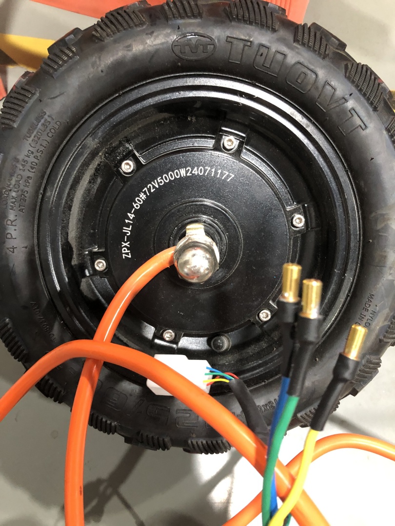 4000W 5000W 7500W 60MM Orange  - 13 Inch 72V 5000W Brushless Motor review and price